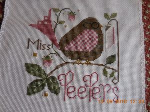Miss Peepers Finished.