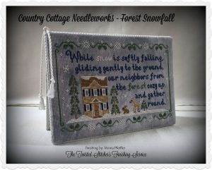 Forest Snowfall by COuntry Cottage Needleworks.