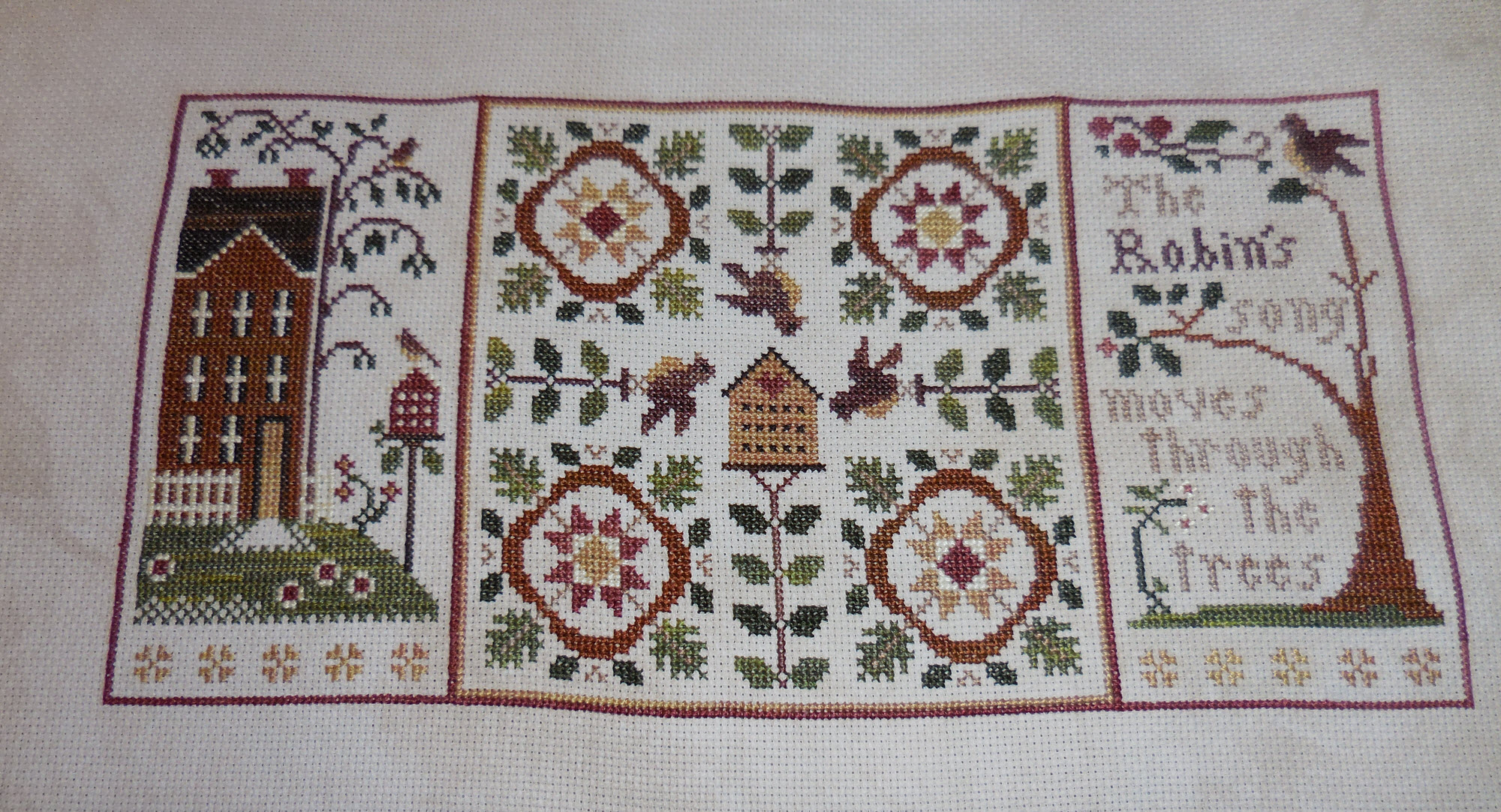 Robin’s Song by Little House Needleworks.