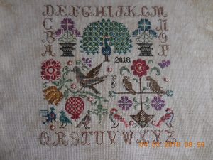 Vintage Birds by Jeannette Douglas Designs - Stitch Piece.