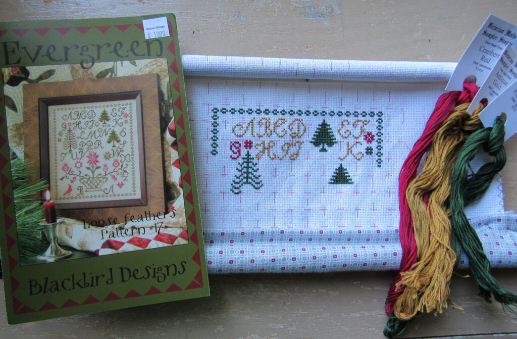 Evergreen by Blackbird Designs supplies.