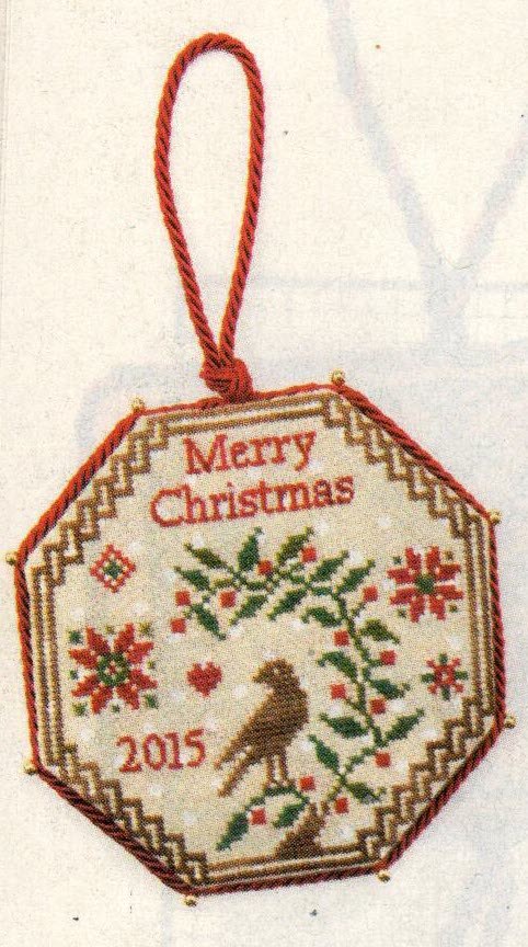 A Christmas Quaker Medallion