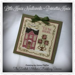 Poinsettia House by Little House Needleworks.