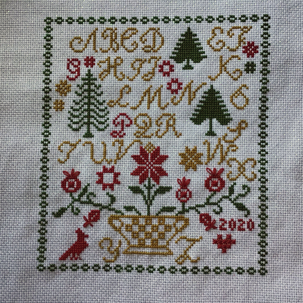 Evergreen by Blackbird Designs finished.