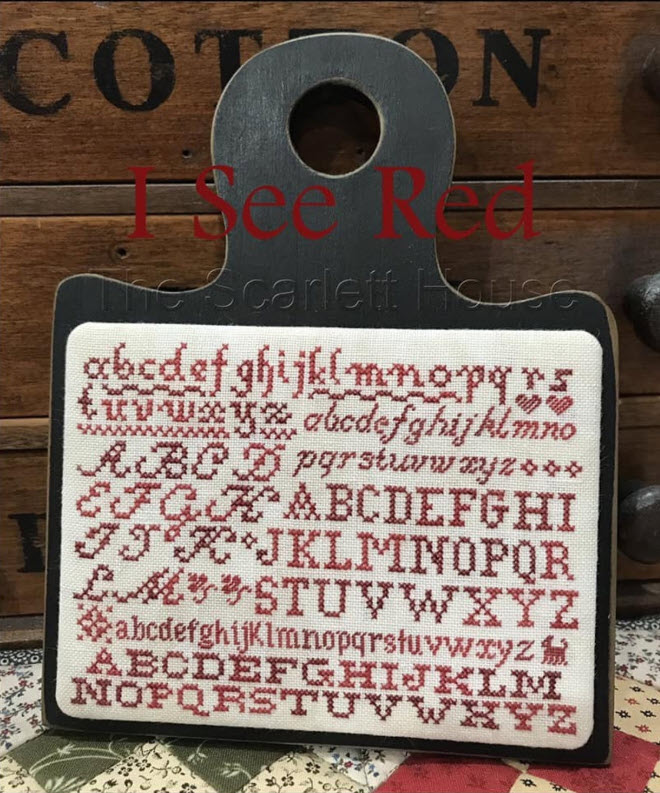 I See Red on butter board.