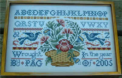 A Stitch in Time mini sampler