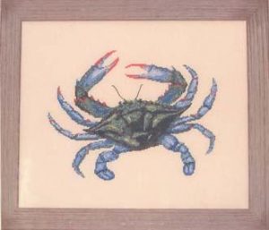 Queenstown Blue Crab by Queenstown Sampler Designs.