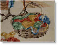 Yarn Basket detail.