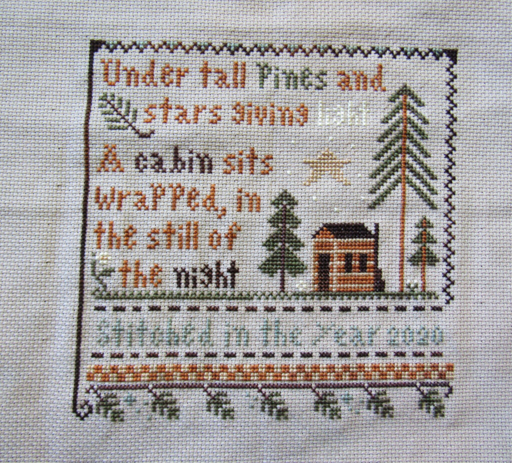 Tall Pines by Little House Needleworks.